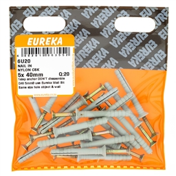 6U20 - Nylon Countersunk